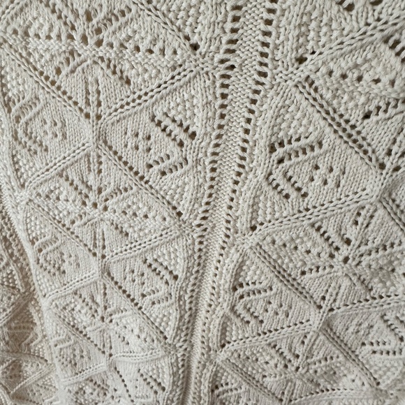 SEASALT Cornwall (UK) Doe Path Knitted Vest / Tank in Chalk - NWT - US 20/UK 24 - Picture 3 of 5